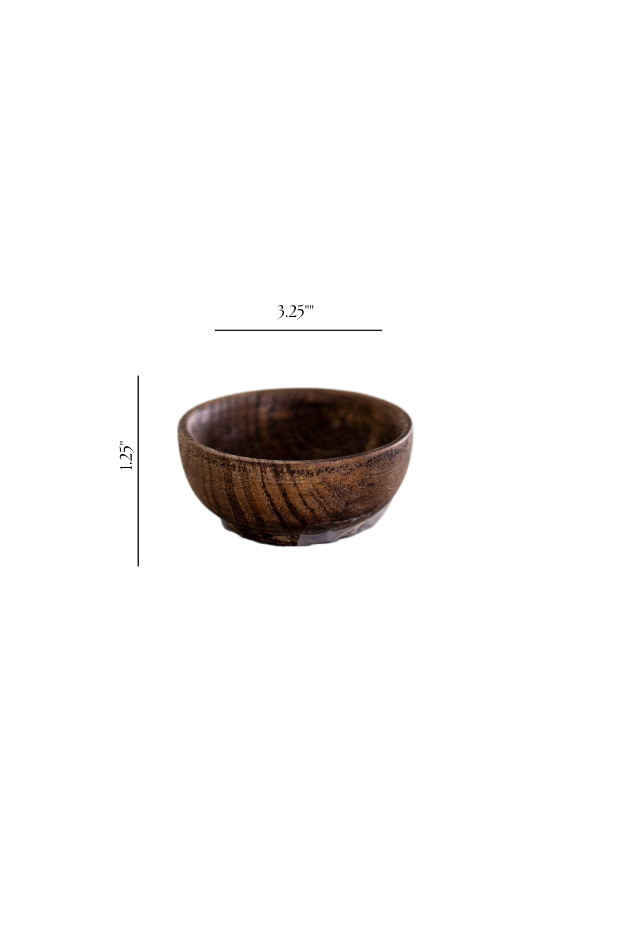 Raw Wooden Dish | By Luxe B Co. 