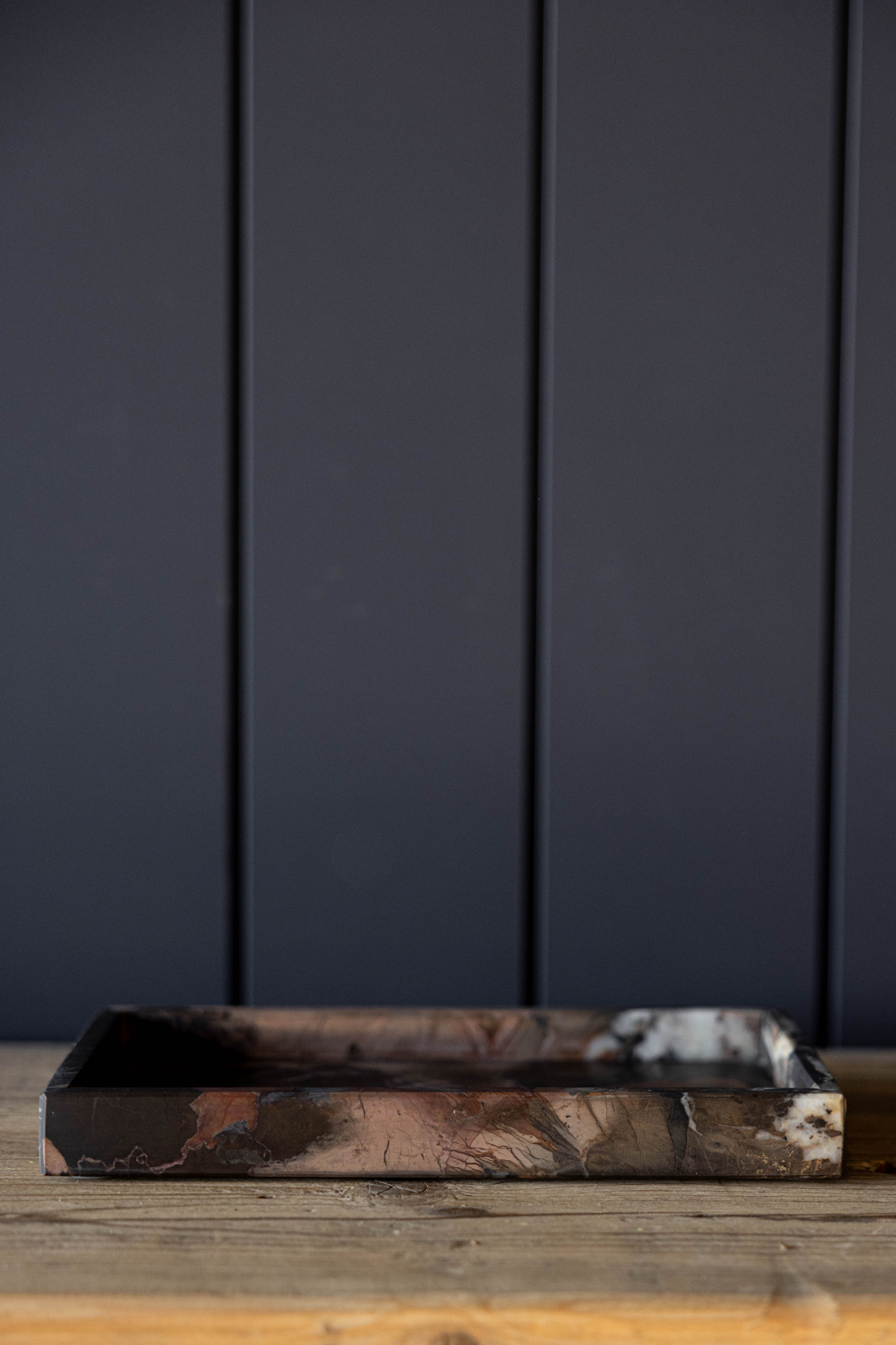 Black & Gold Marble Tray | By Luxe B Co.