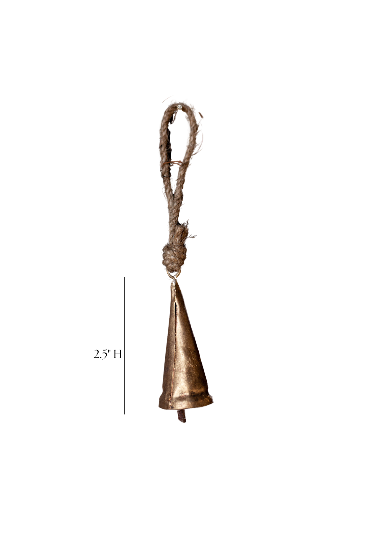Tapered Brass Inspired Bell Ornaments | By Luxe B Co. 
