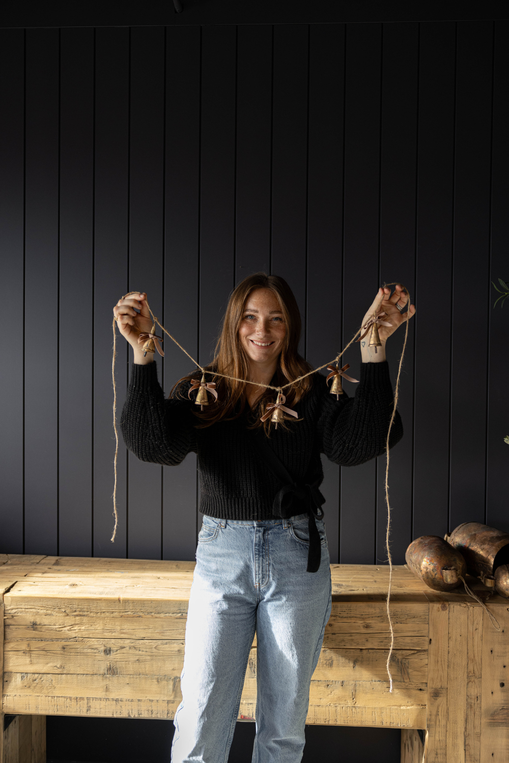 Tapered Brass Inspired Bell Ornaments | By Luxe B Co. 