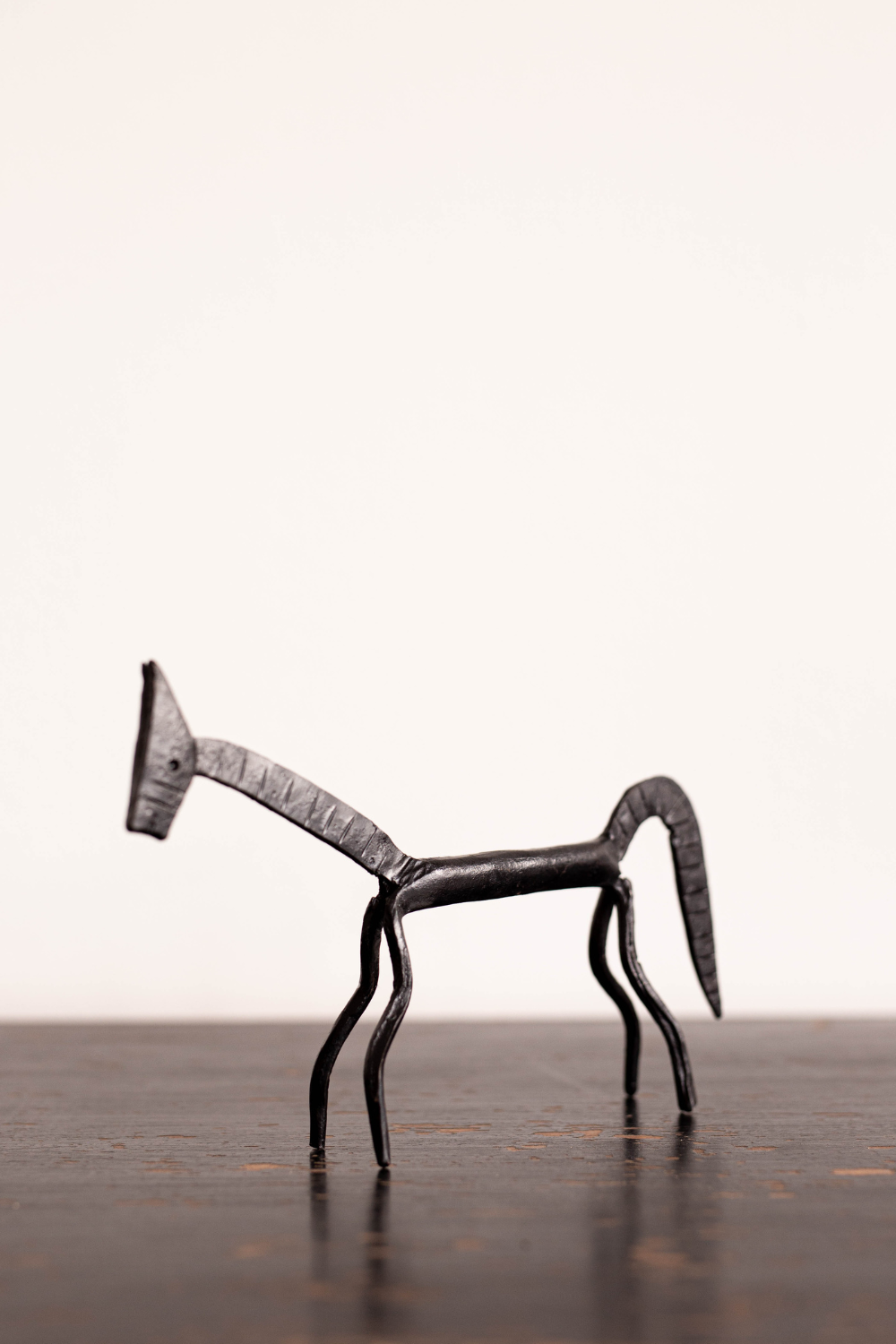 Tribal black iron horse - Luxe B Co