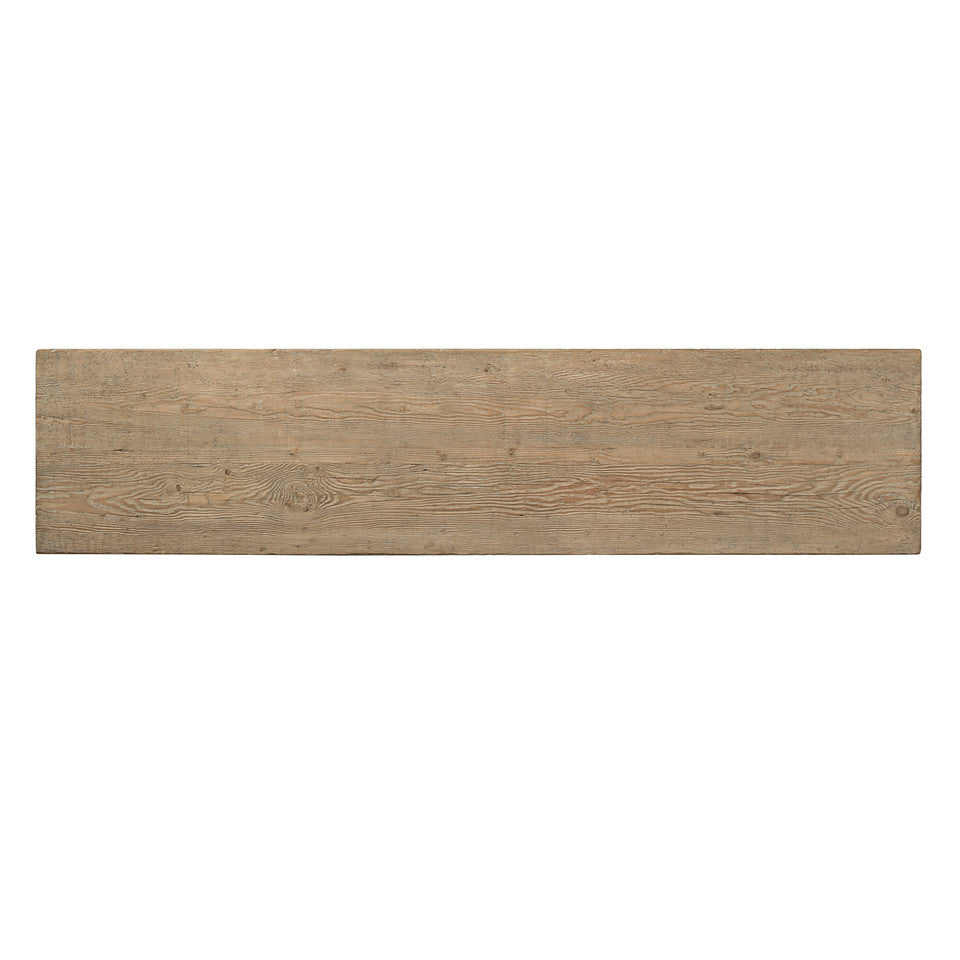 Alter Reclaimed Elm Wood Console Table | By Luxe B Co.