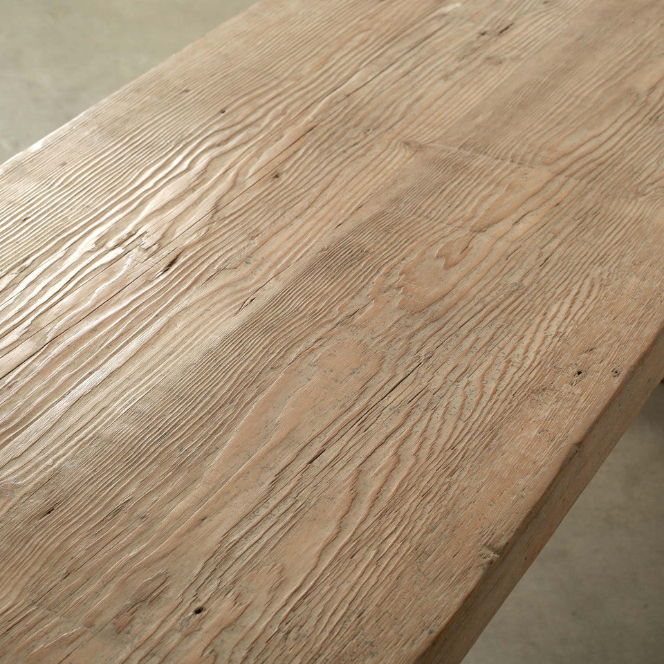 Alter Reclaimed Elm Wood Console Table | By Luxe B Co.