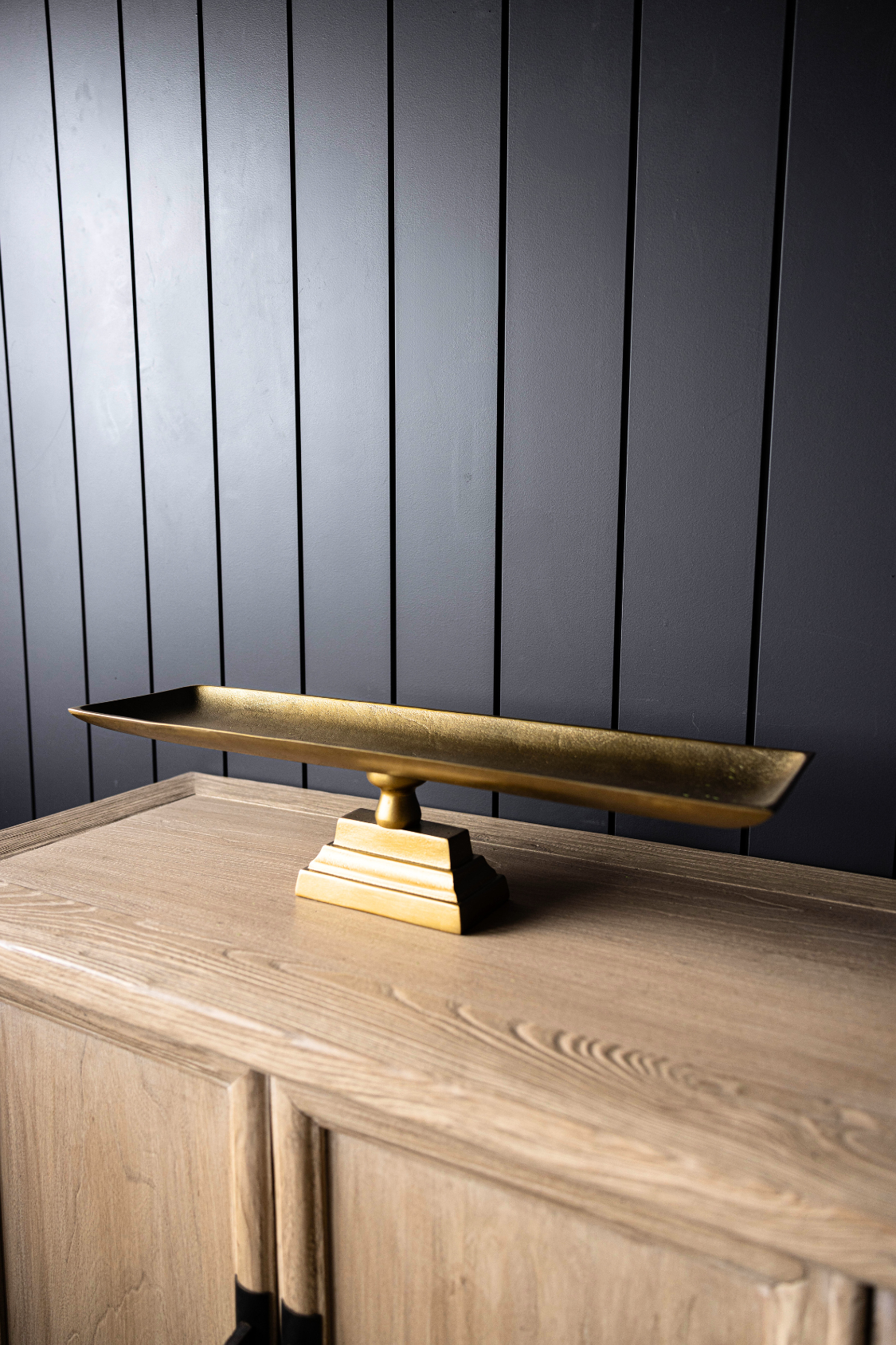 Aluminum Footed Serving Tray | By Luxe B Co 