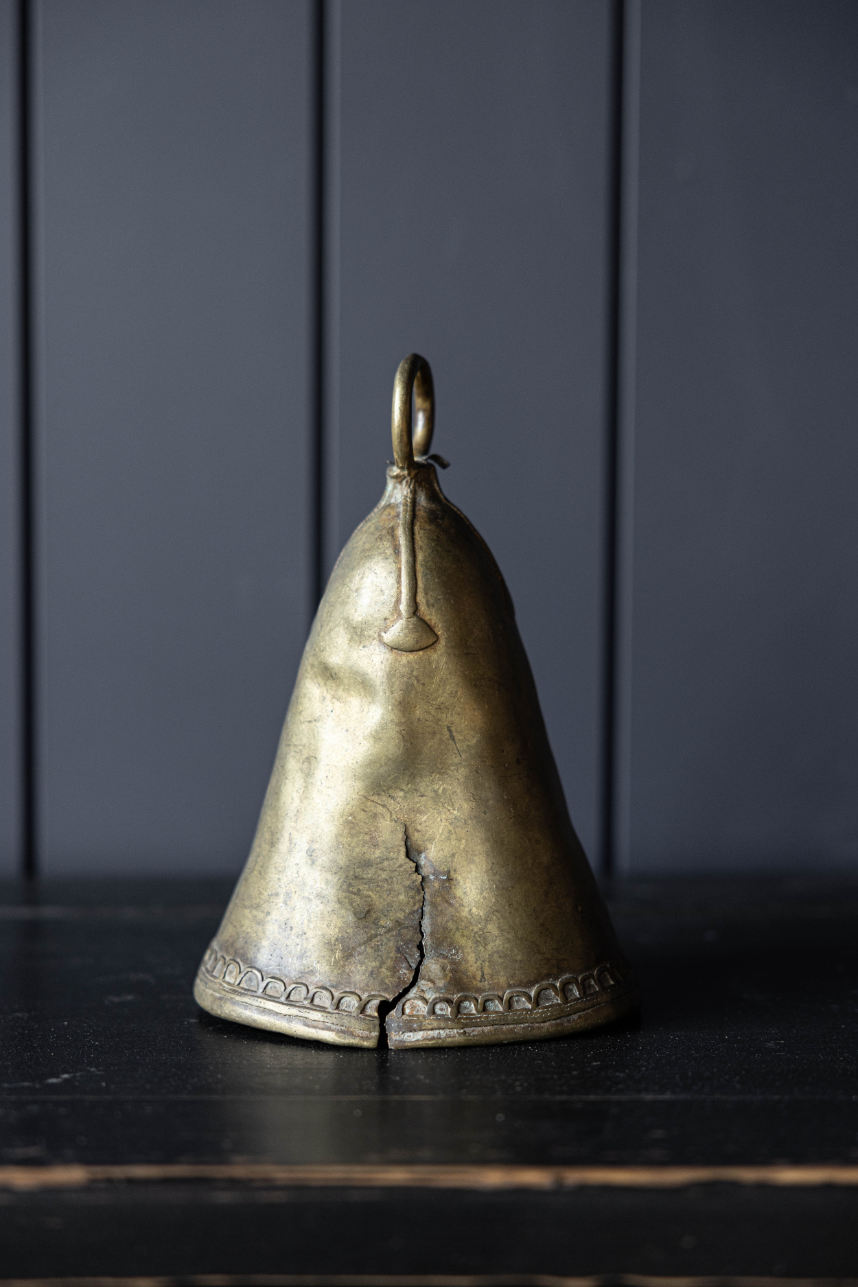 Antique Brass Cow Bell  | One Of A Kind | By Luxe B Co.