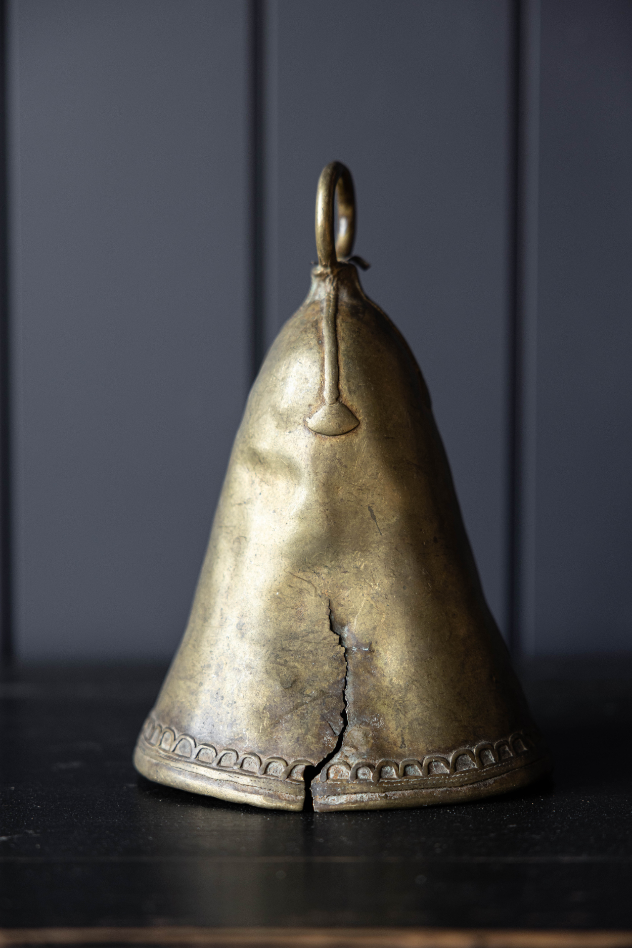 Antique Brass Cow Bell  | One Of A Kind | By Luxe B Co.