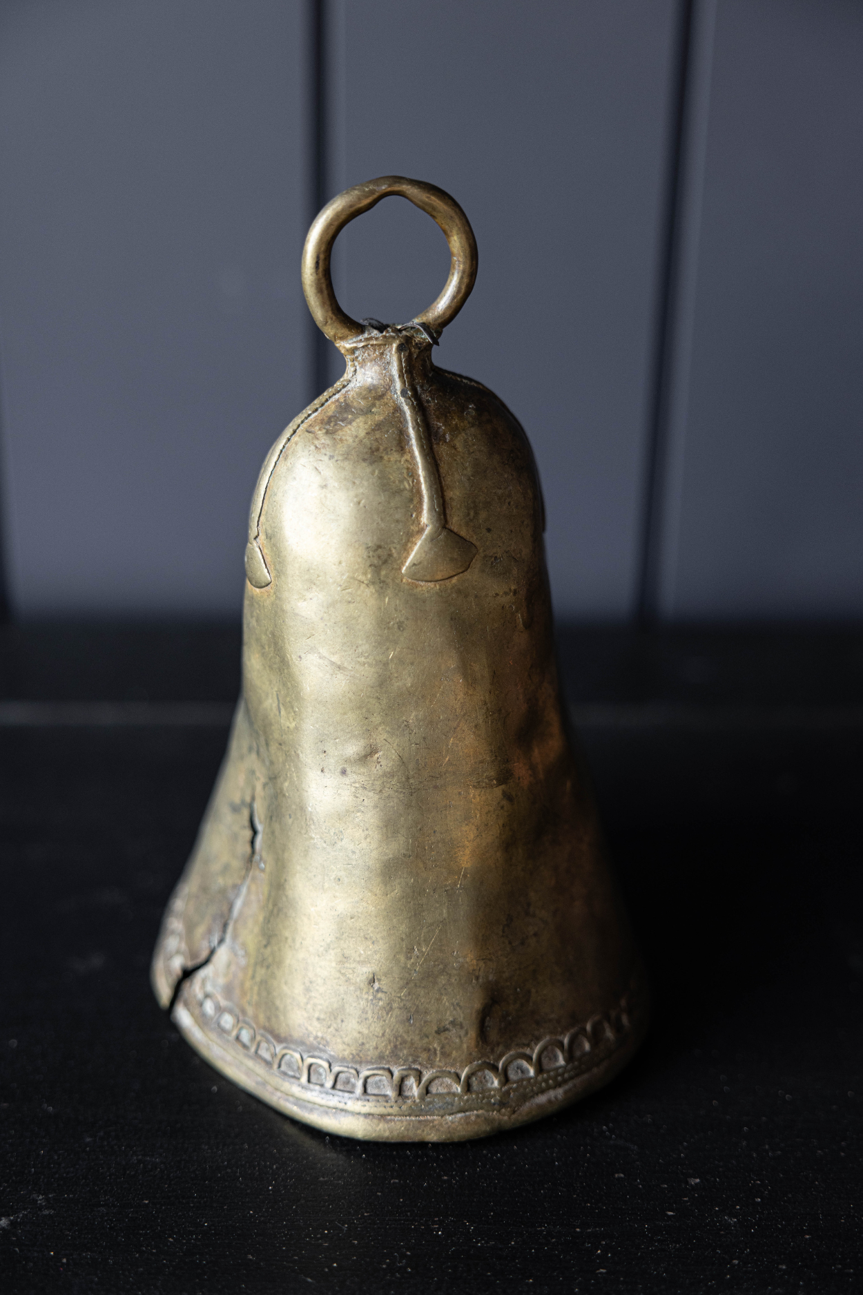 Antique Brass Cow Bell  | One Of A Kind | By Luxe B Co.