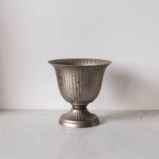 Antique Inspired Patina Urn| By Luxe B Co.