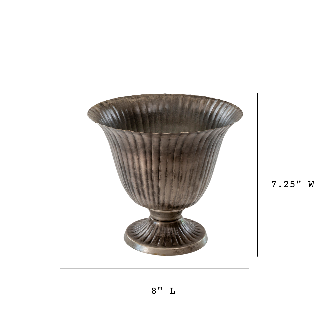 Antique Inspired Patina Urn| By Luxe B Co.