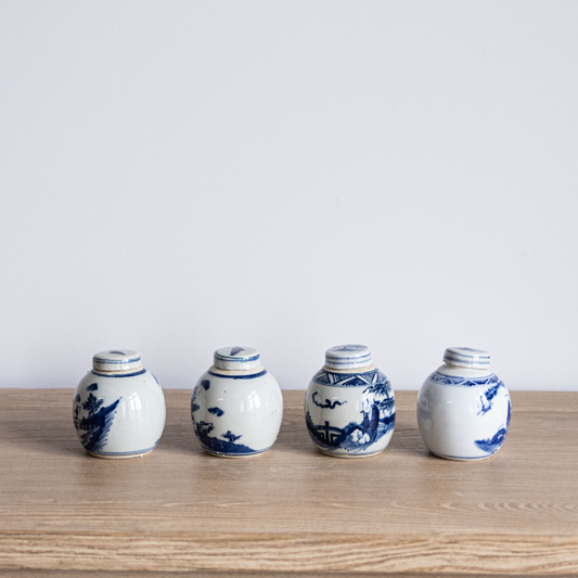 Antique Ceramic Petite Vases | By Luxe B Co.