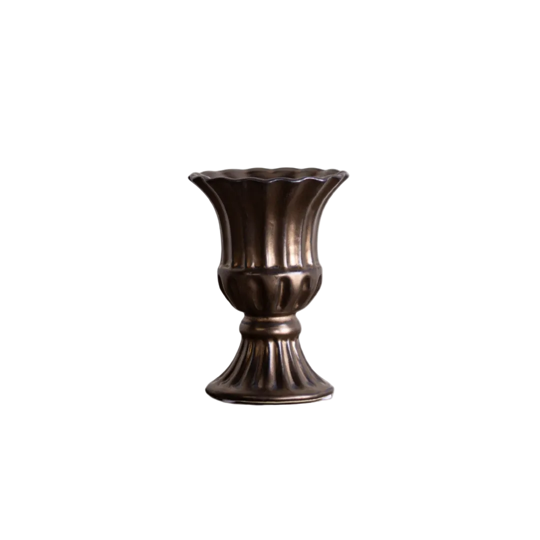 Antique Inspired Ceramic Urn Planter By Luxe B Co. 