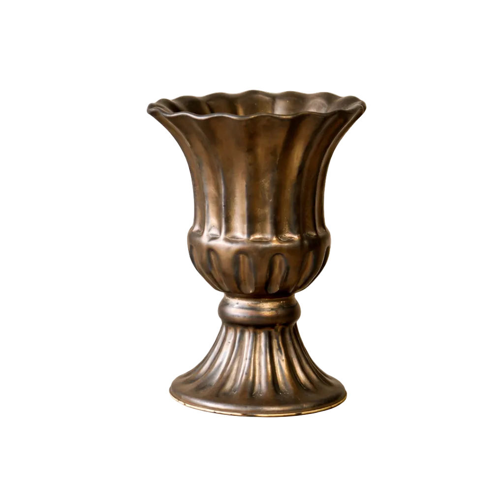 Antique Inspired Ceramic Urn Planter | By Luxe B Co. 