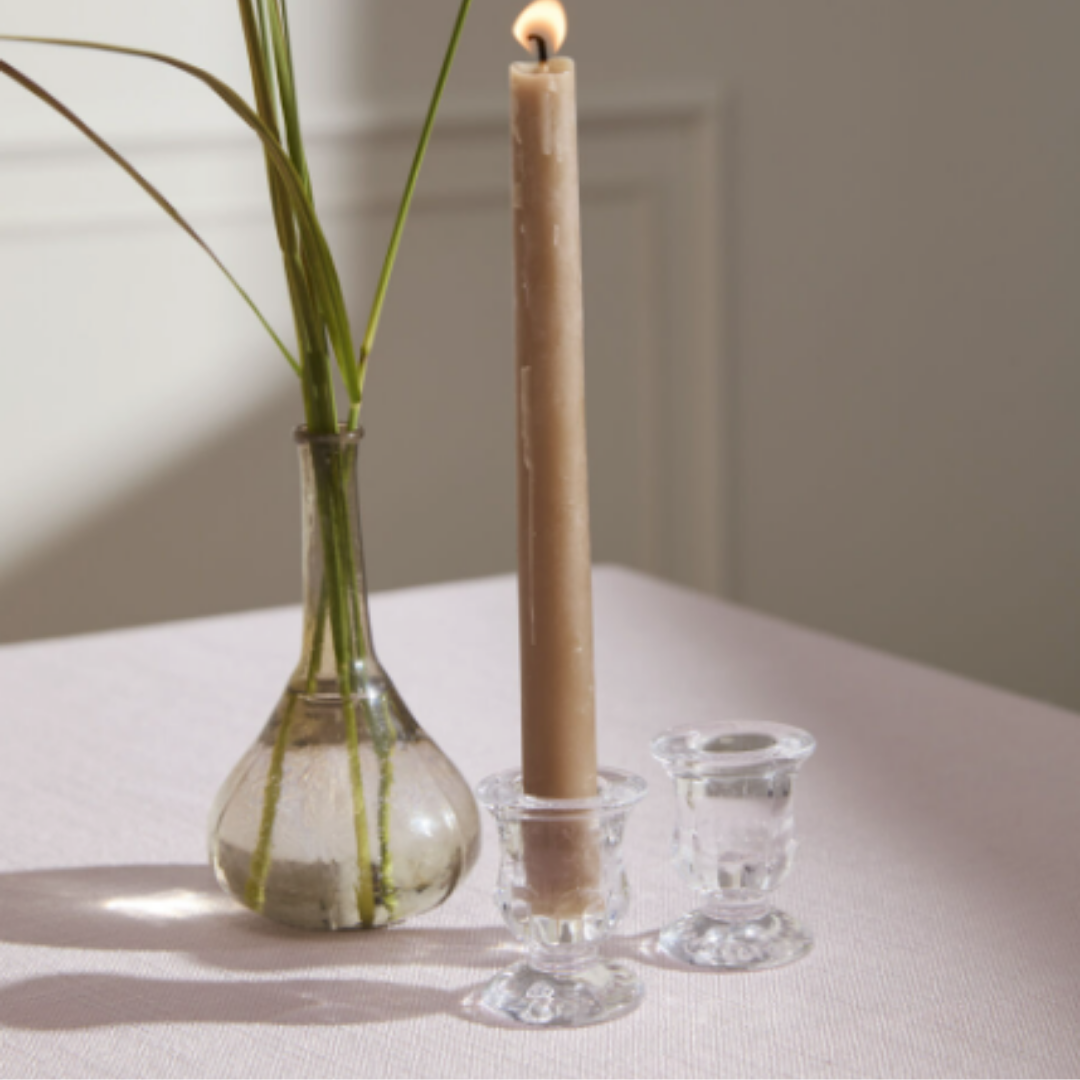 Engraved Glass Candle Holder | By Luxe B Co. 