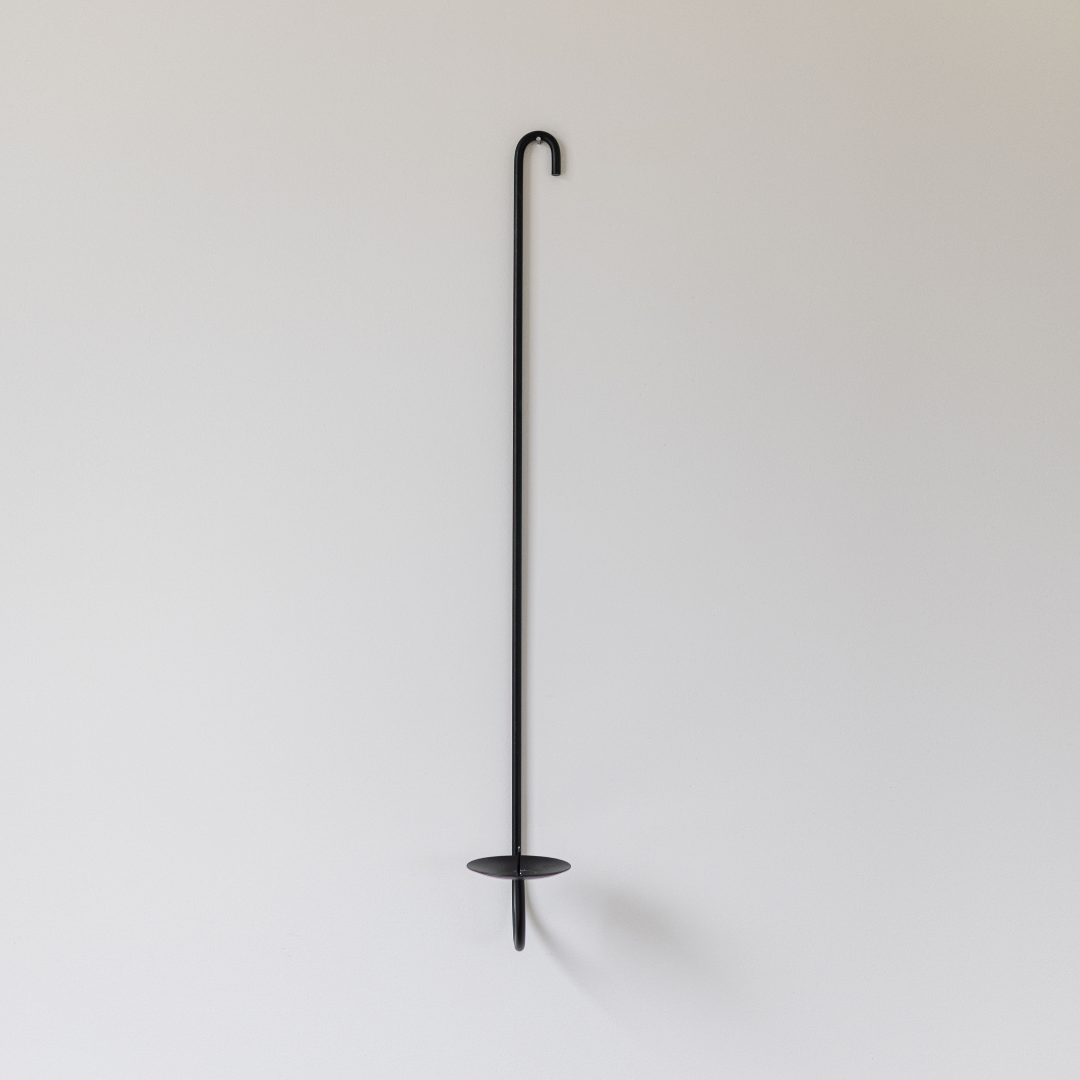 Black Iron Wall Sconce | By Luxe B Co. 