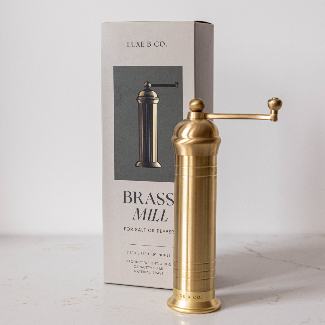 Luxe B Co. Brass Mill Grinders