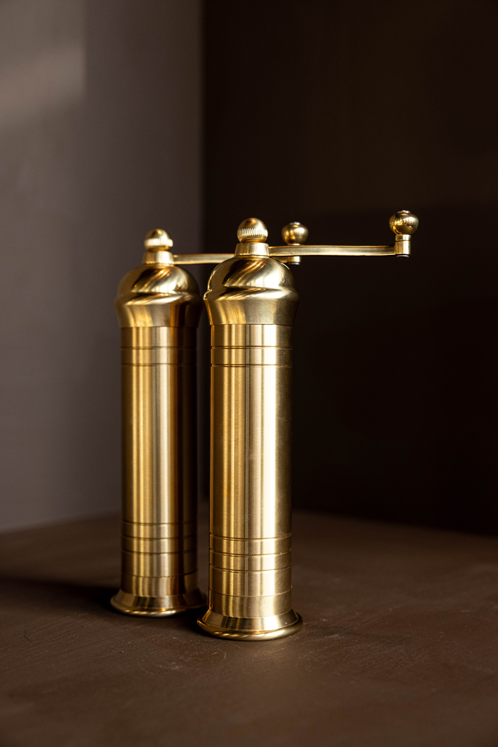 Luxe B Co. Brass Mill' Salt and Pepper Grinder