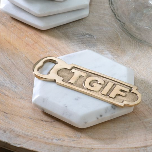 Brass Bottle Opener | By Luxe B Co.