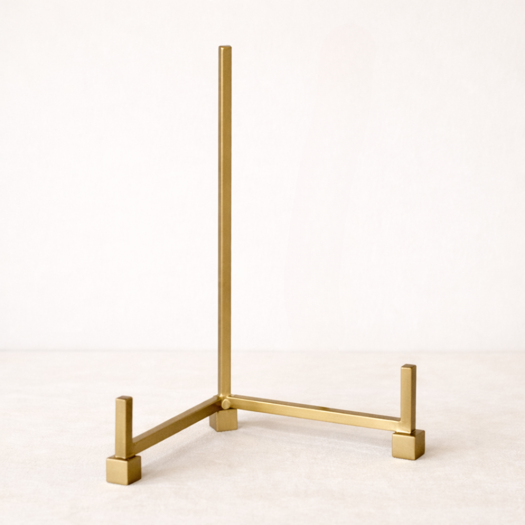 Brass Square Footed Art Easel By Luxe B Co.