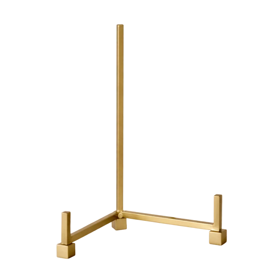 Brass Square Footed Art Easel | By Luxe B Co. 