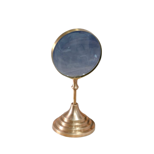 Brass Standing Magnifying Glass | By Luxe B Co.