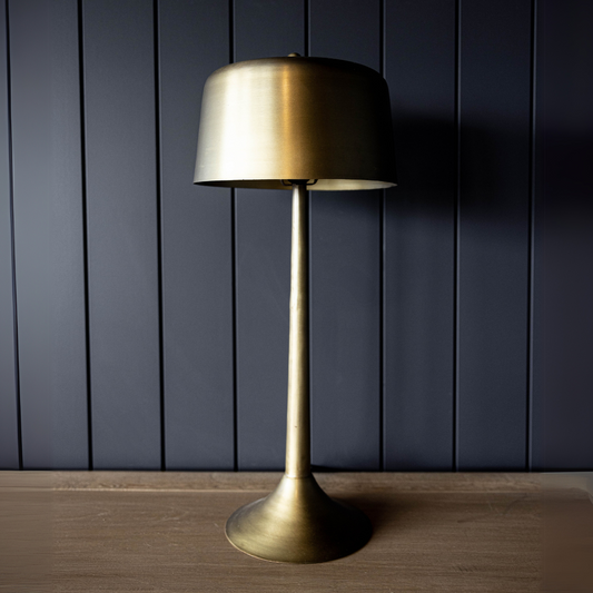 Brushed Bronze Table Lamp | By Luxe B Co.