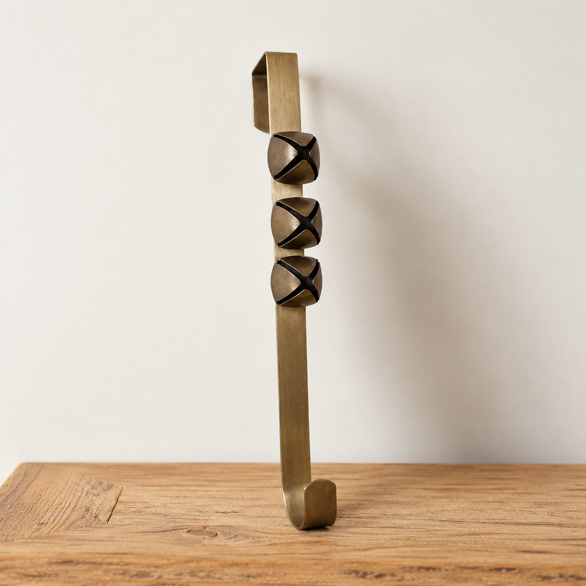 Bronze Bell Wreath Door Hanger By Luxe B Co. 