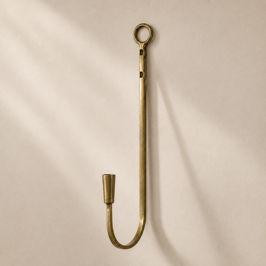 Bronze Taper Candle Wall Sconce | By Luxe B Co. 