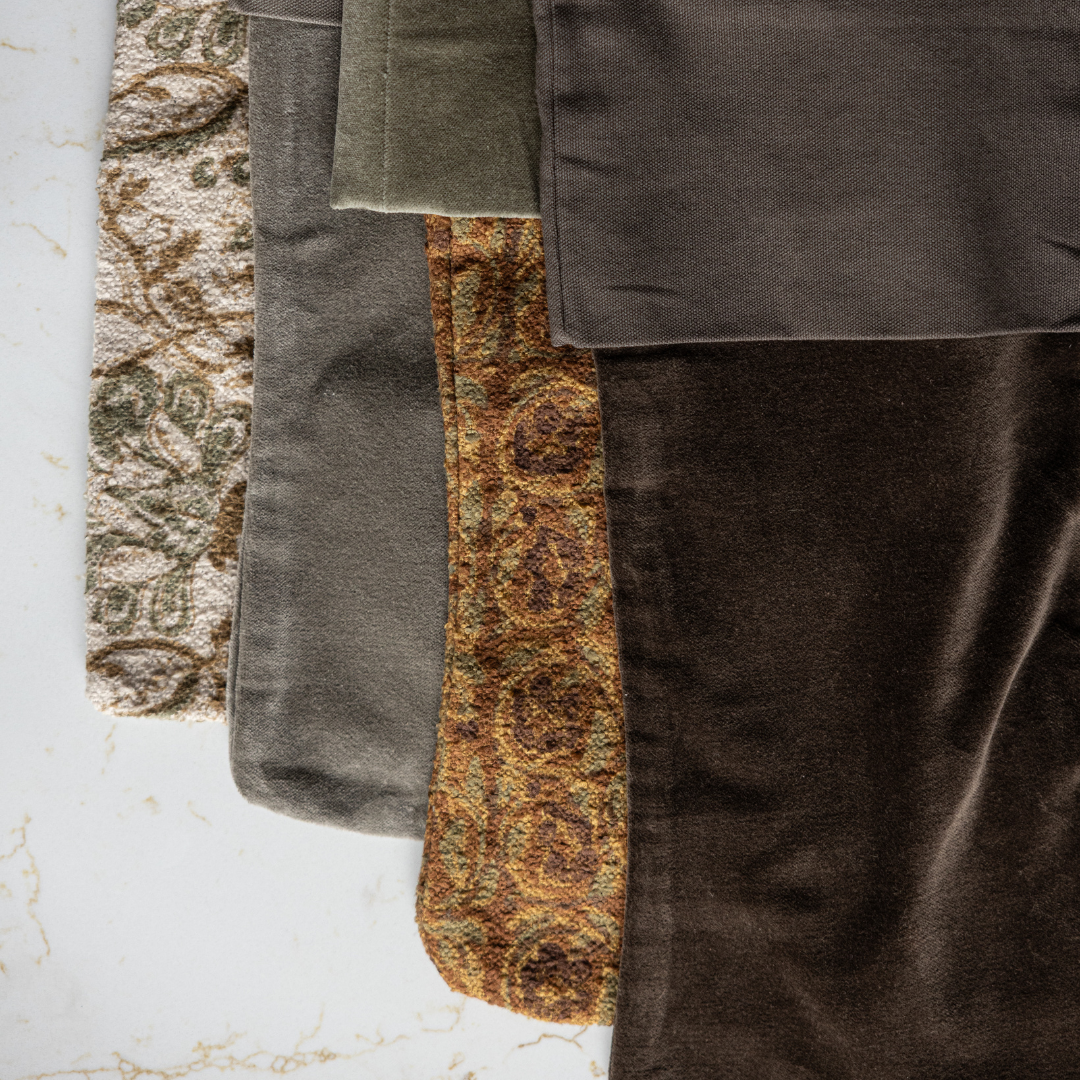 Brown Velvet Stocking | By Luxe B Co 