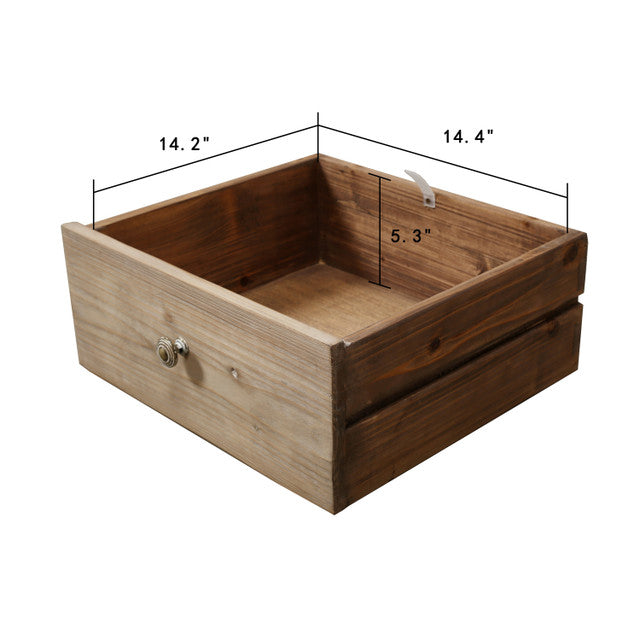 Capitola Four Drawer Reclaimed Elm Wood Console Table With Shelf | By Luxe B Co.