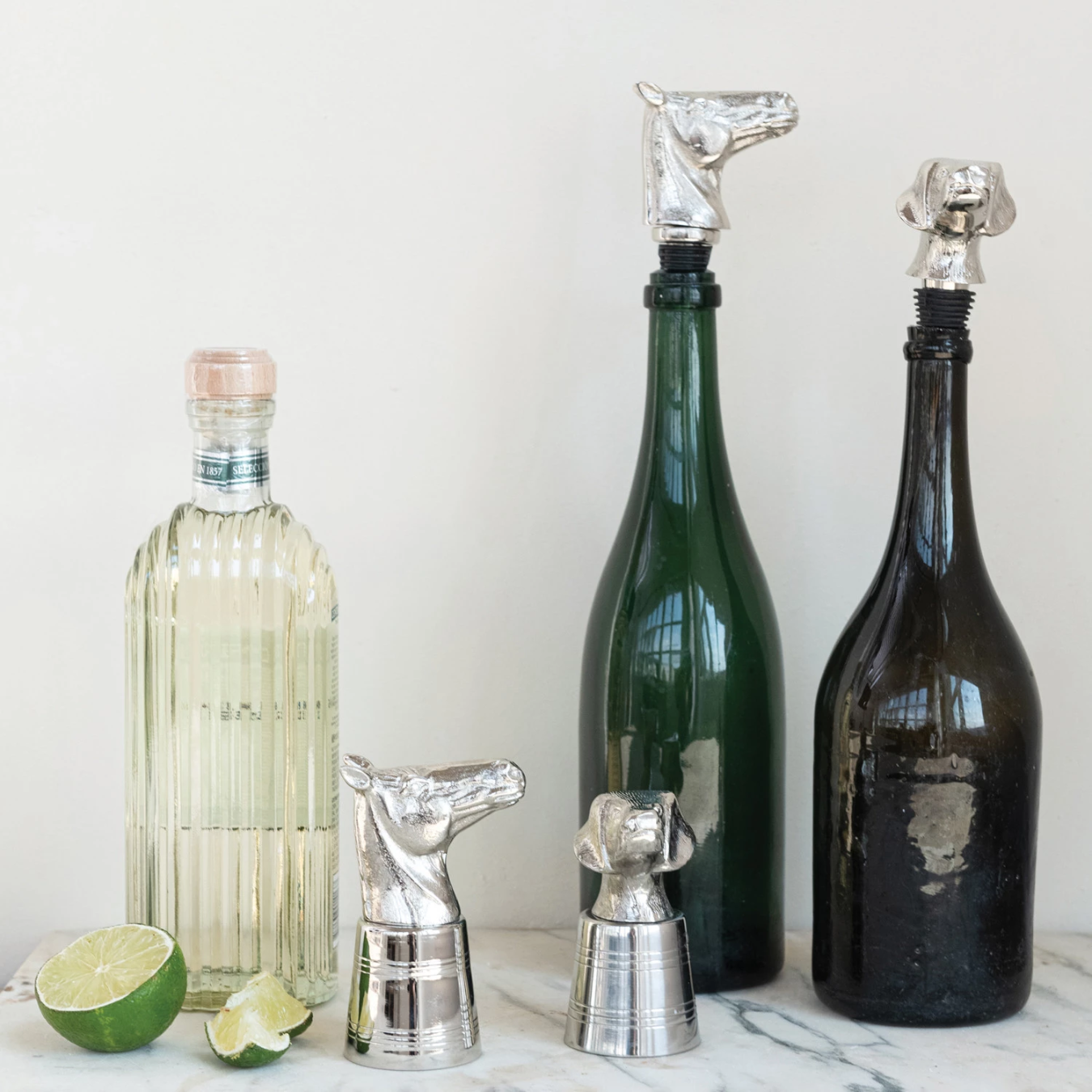 Luxe B Co. Horse Head Bottle Stopper - Thumbnail 4
