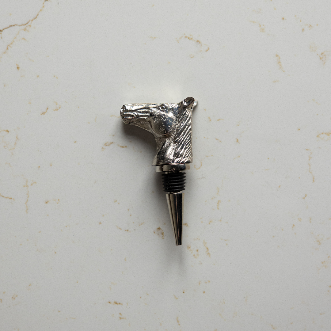 Luxe B Co. Horse Head Bottle Stopper - Thumbnail 3