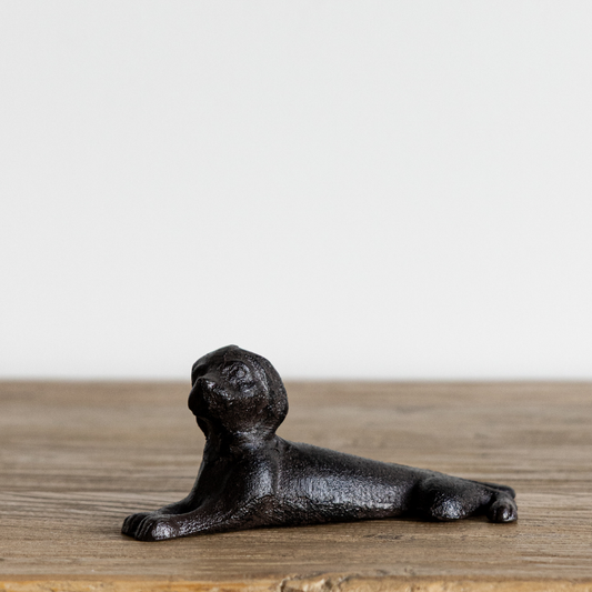 Cast Iron Dog Door Stopper | By Luxe B Co.