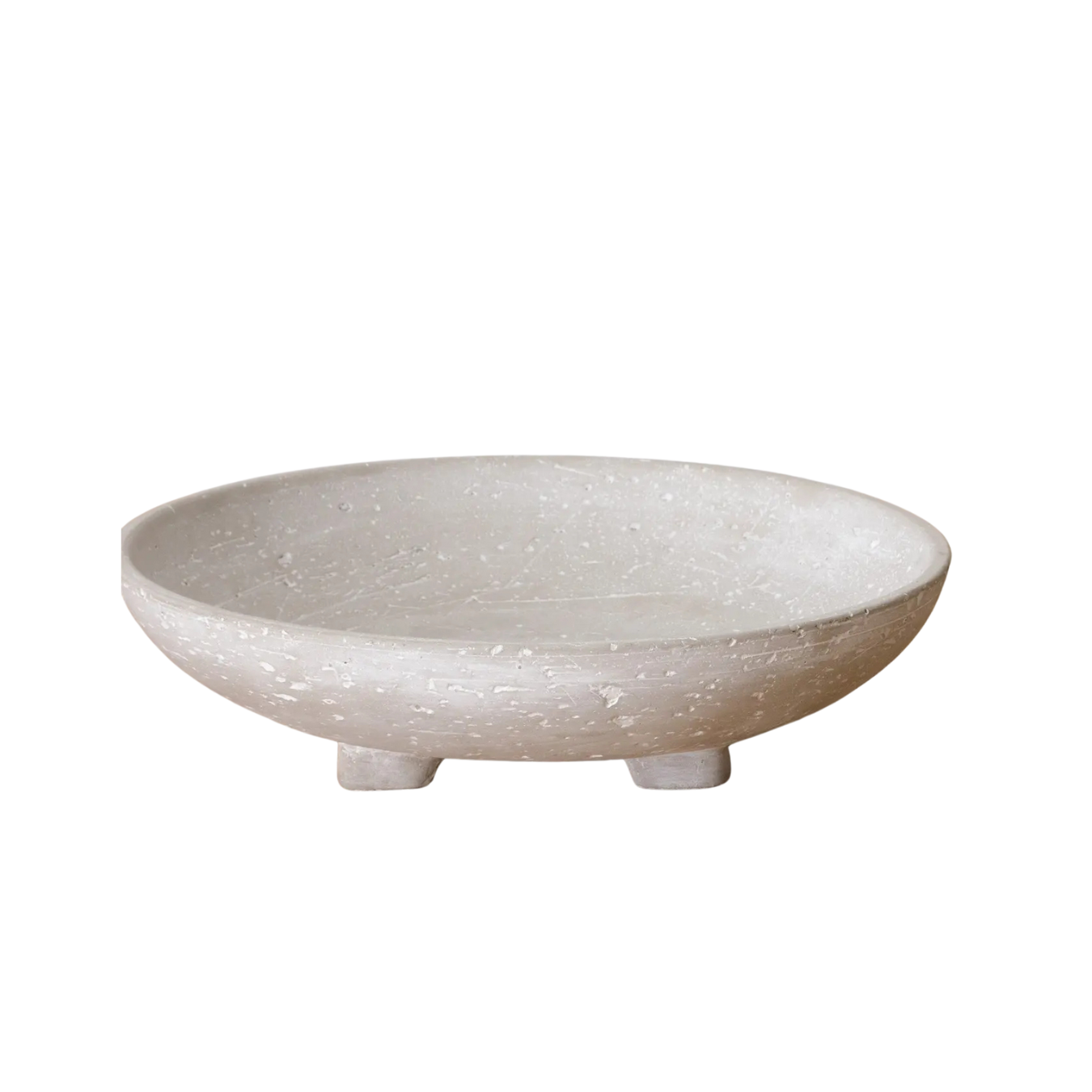 Cement Footed Bowl | By Luxe B Co.