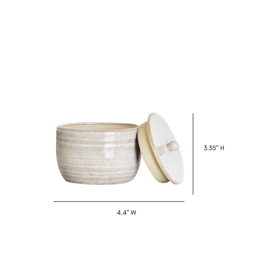 Ceramic Canister | By Luxe B Co. 