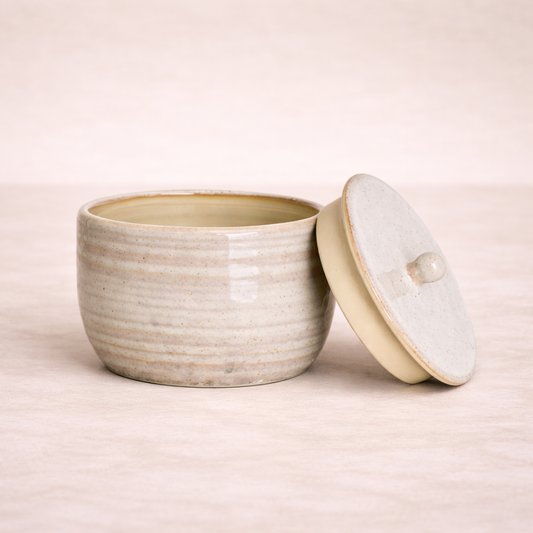 Ceramic Canister Small | By Luxe B Co.