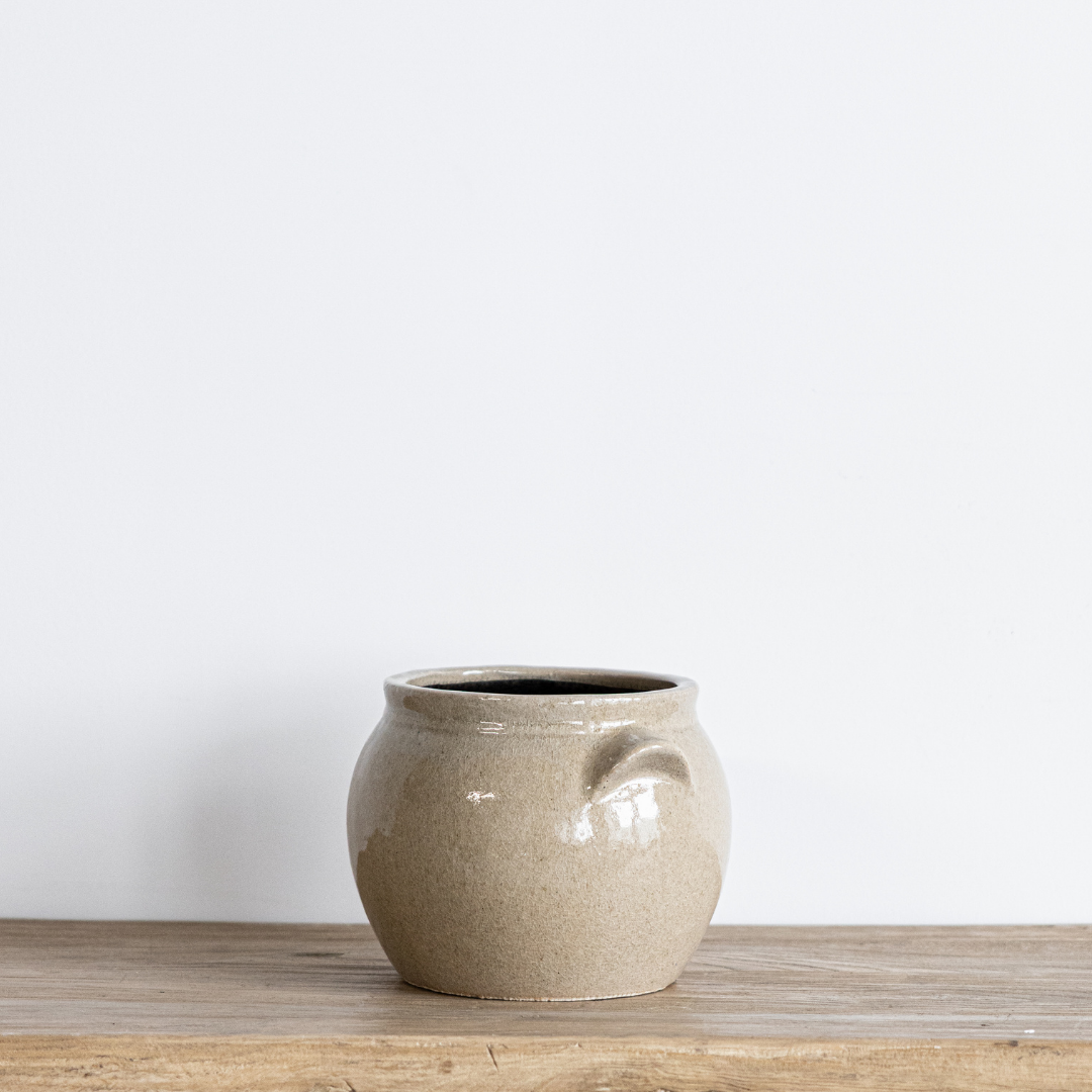 Ceramic Crock Planter | By Luxe B Co. 
