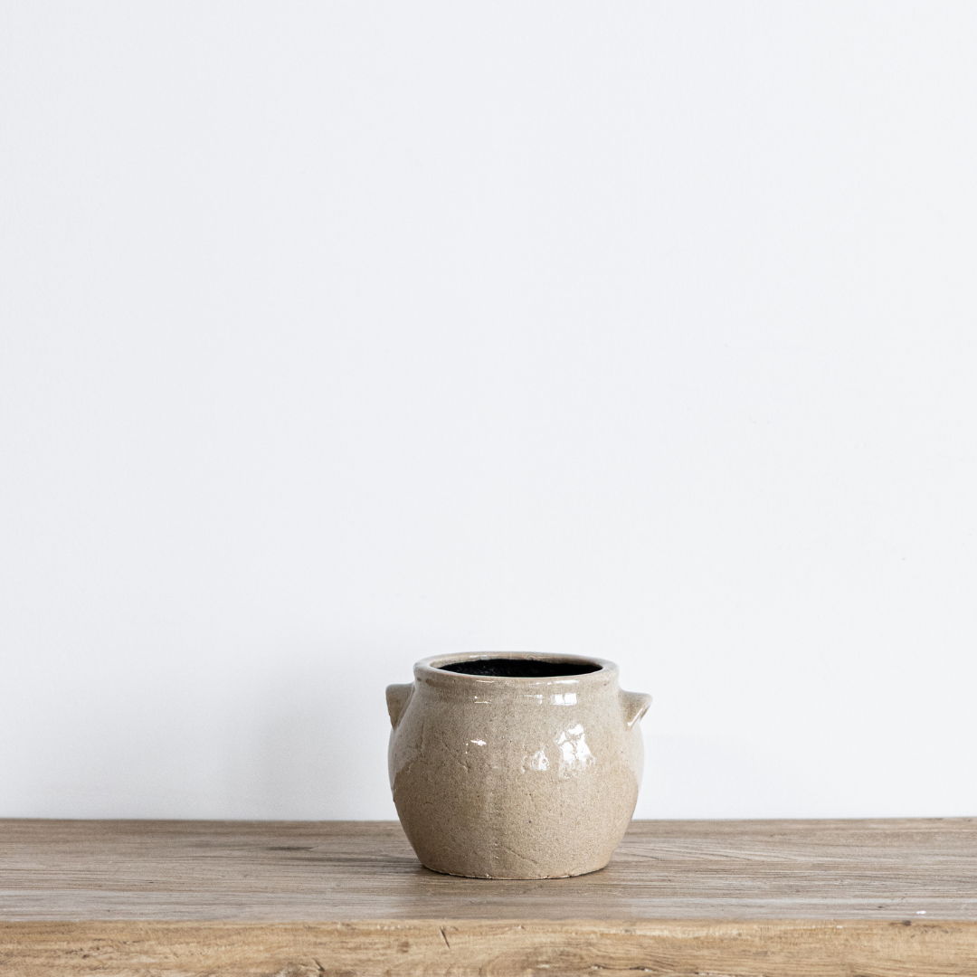 Ceramic Crock Planter | By Luxe B Co. 