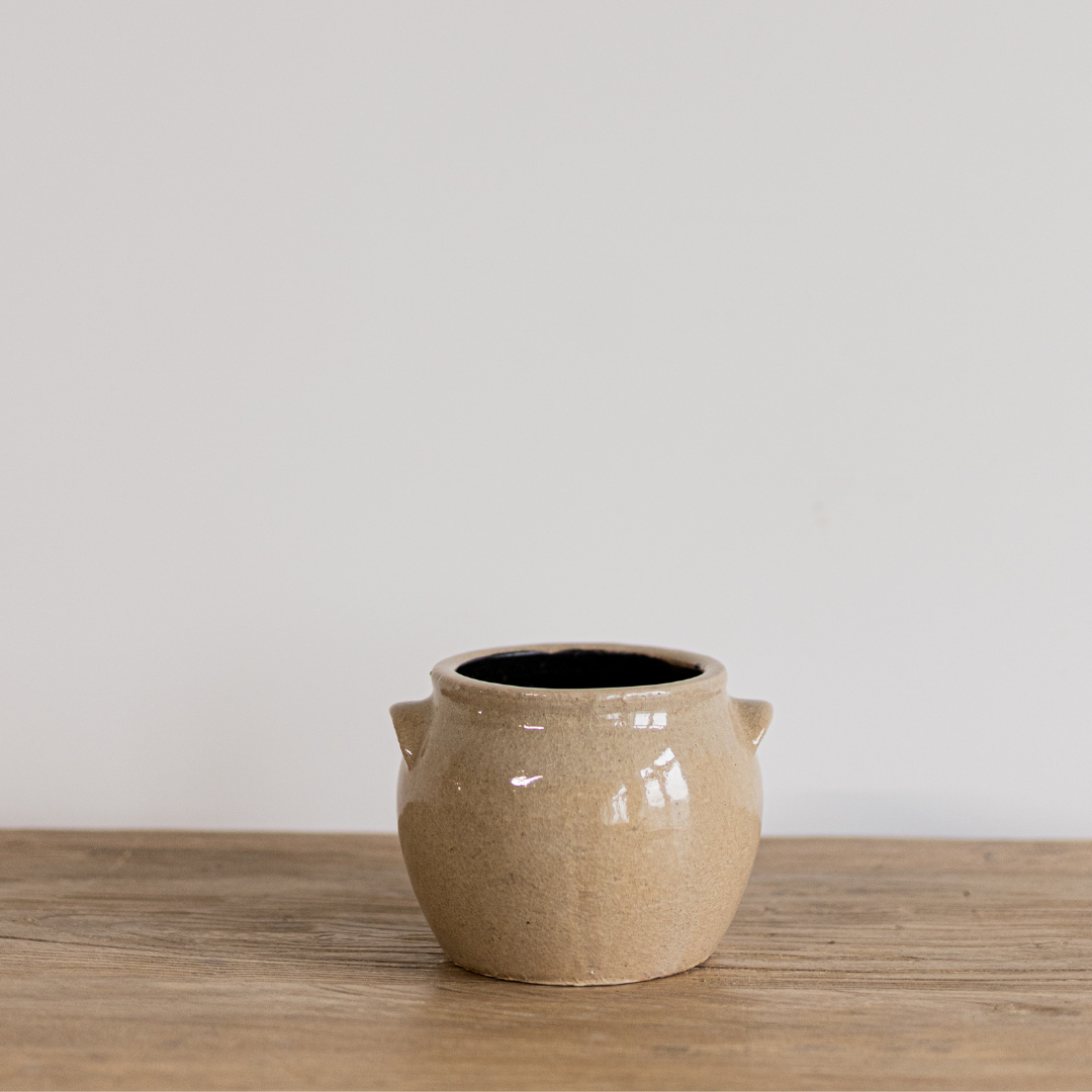 Ceramic Crock Planter | By Luxe B Co. 