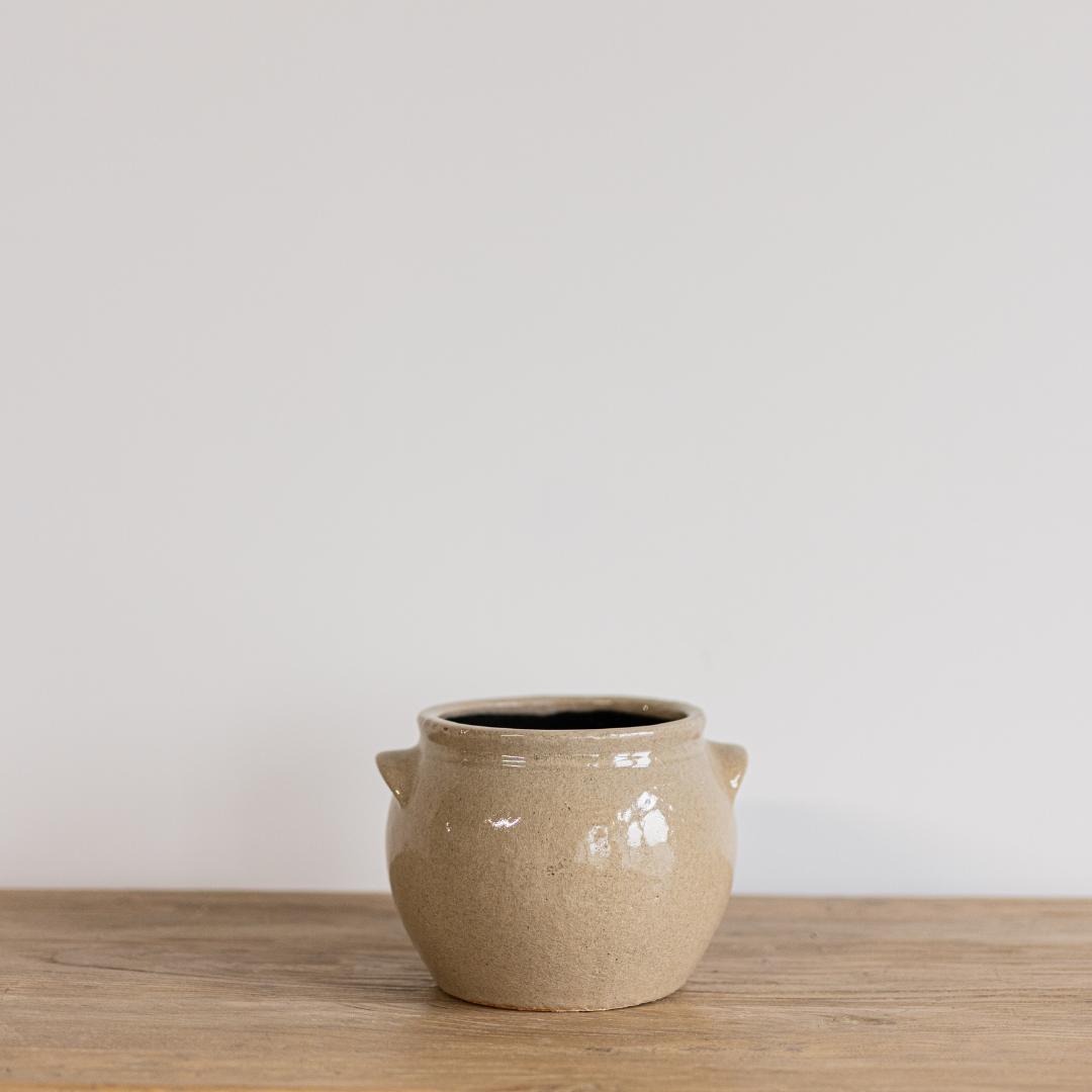 Ceramic Crock Planter | By Luxe B Co. 