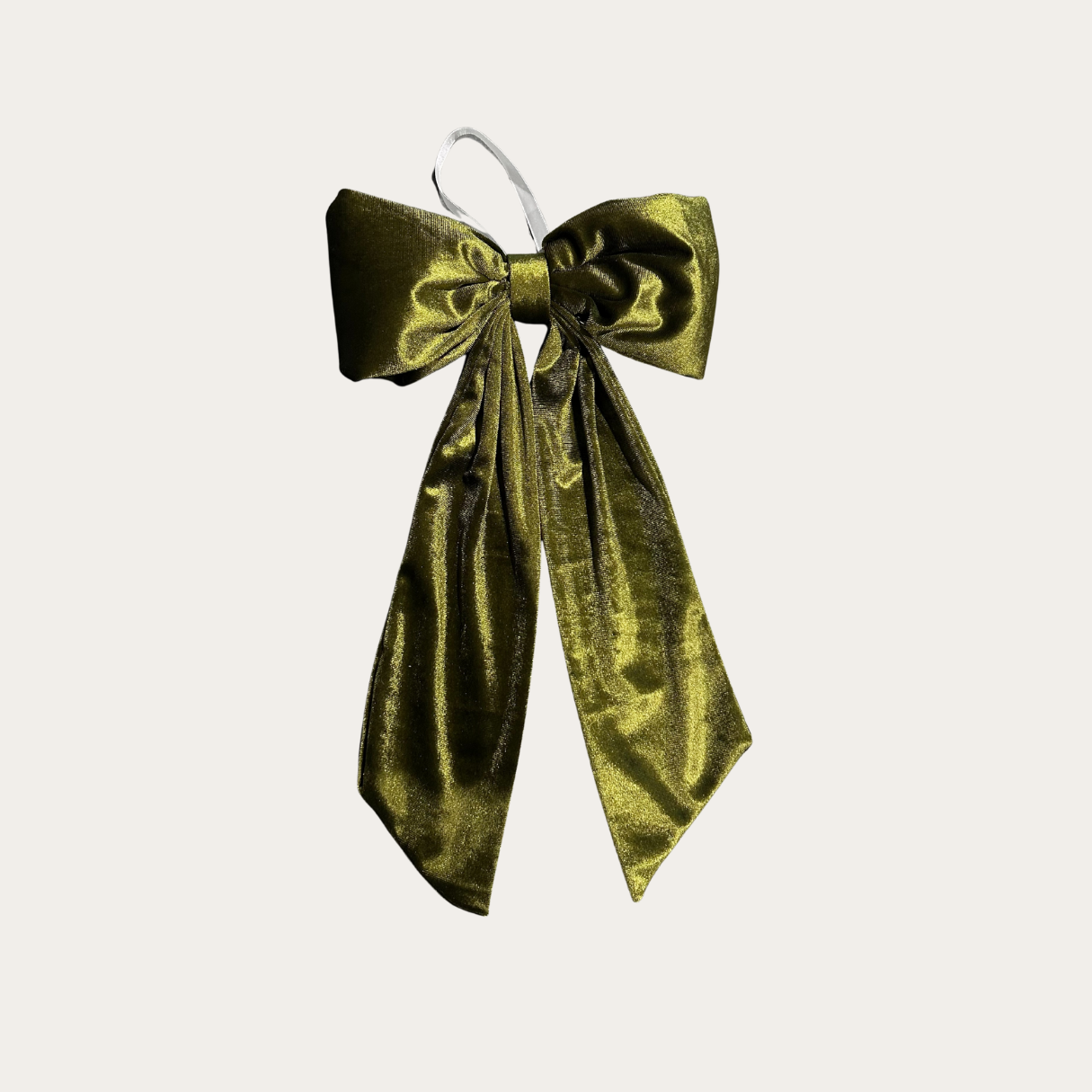 Chartreuse Velvet Holiday Bows | By Luxe B Co.