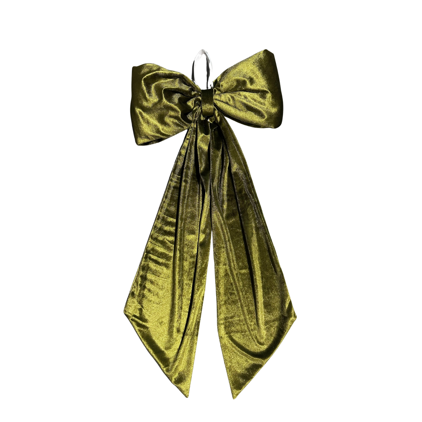 Chartreuse Velvet Holiday Bows | By Luxe B Co.
