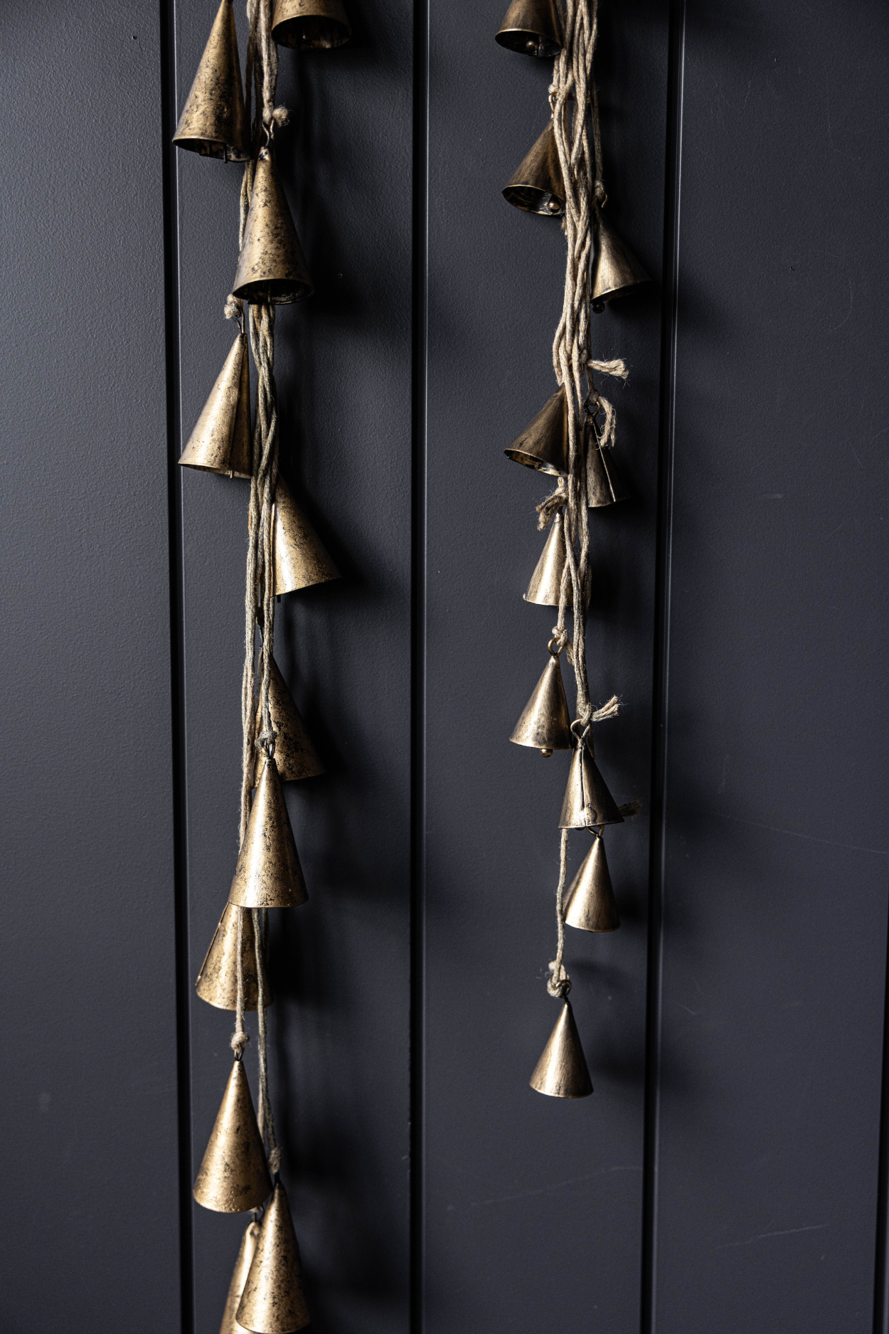 Cone Brass Bell Cluster | By Luxe B Co.