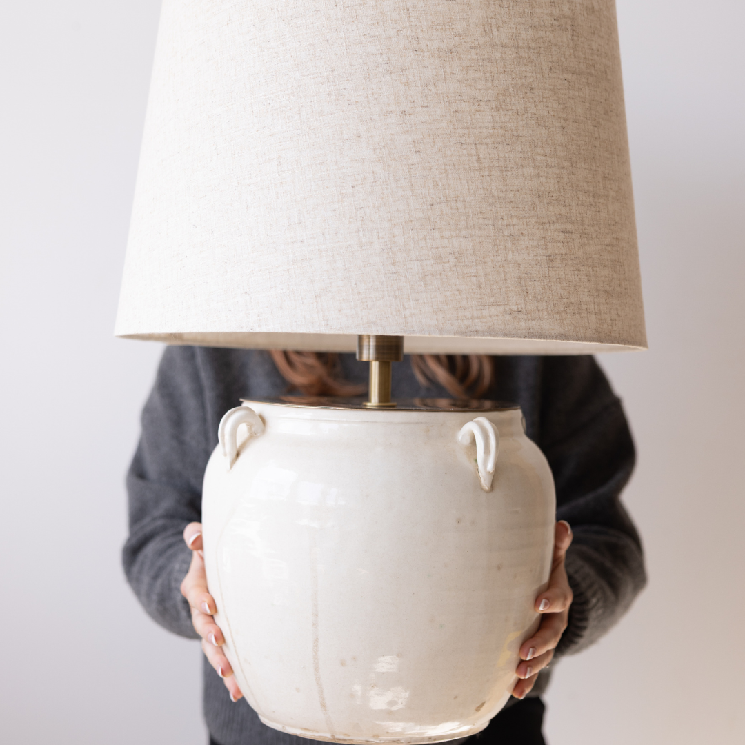 Contessa Clay Table Lamp | By Luxe B Co. 