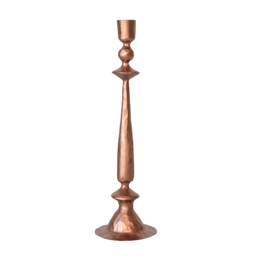 Copper Hand Forged Candle Taper Holder - Luxe B Co