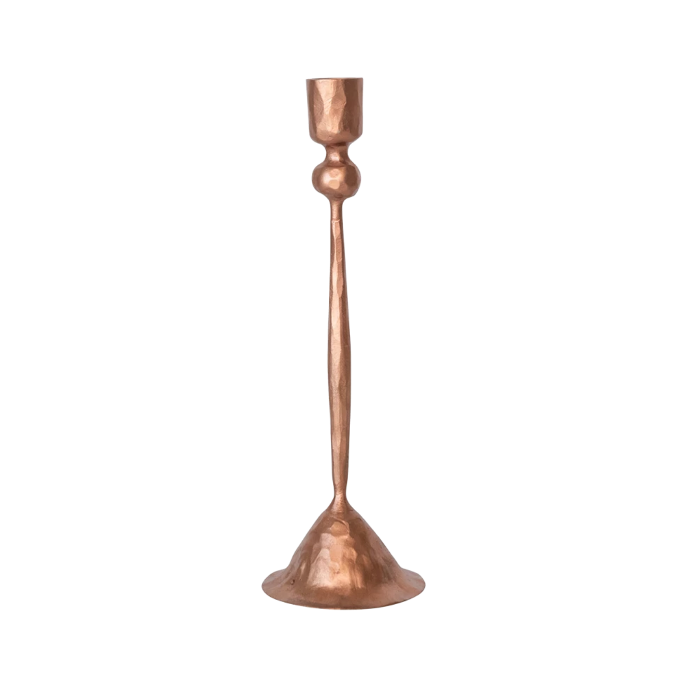 Copper Hand Forged Candle Taper Holder - Luxe B Co