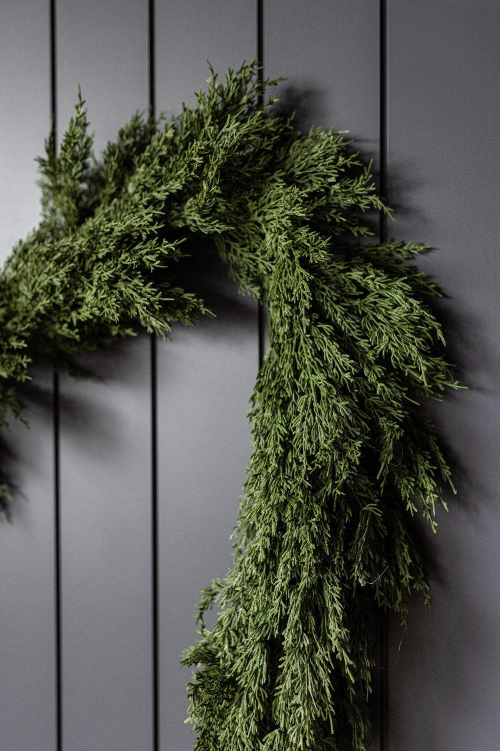 Cypress Pine Garland Real Touch 6ft / 72 inches