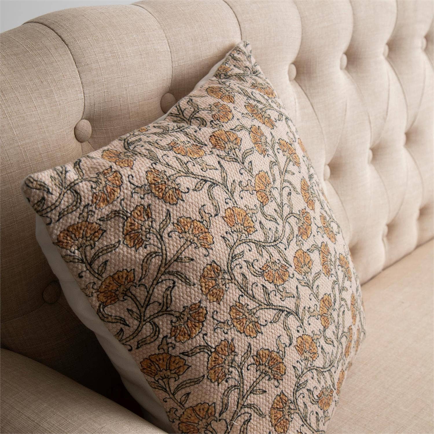 Dandelion Printed Pillow | By Luxe B Co.