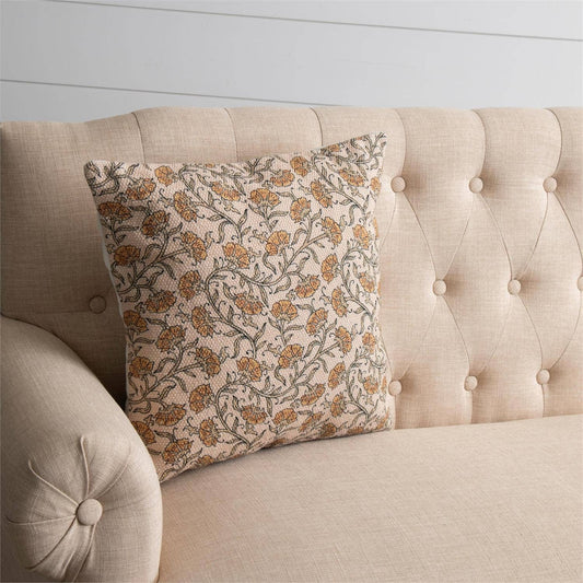 Dandelion Printed Pillow | By Luxe B Co.