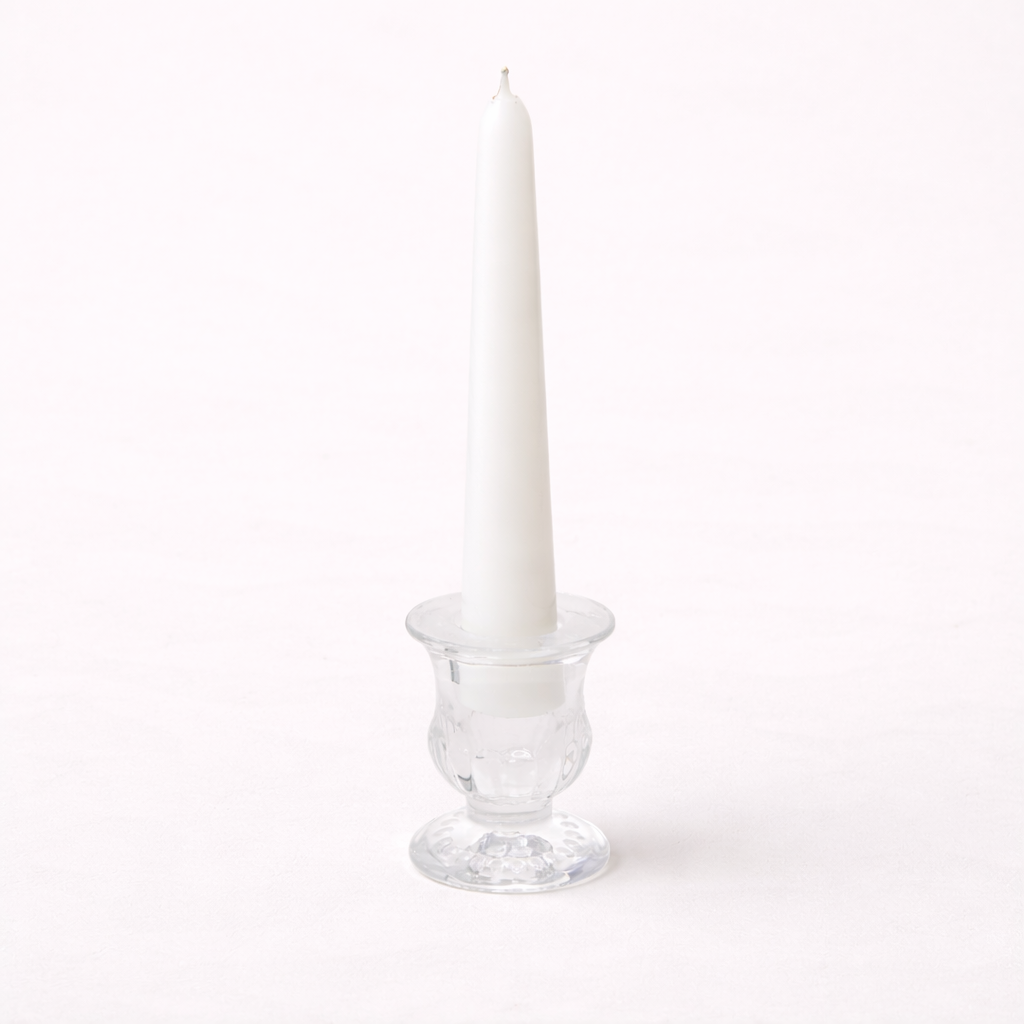 Engraved Glass Candle Holder By Luxe B Co. 