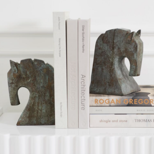Equine Bookend Set | By Luxe B Co. 